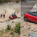 ಕಾರು ನಾಲೆಗೆ ಬಿದ್ದು ತಾಯಿ, ಮಗು ಸಾವು