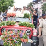 ಡಿಸಿಎಂ ಪರಂಗೆ ಭವ್ಯ ಸ್ವಾಗತ